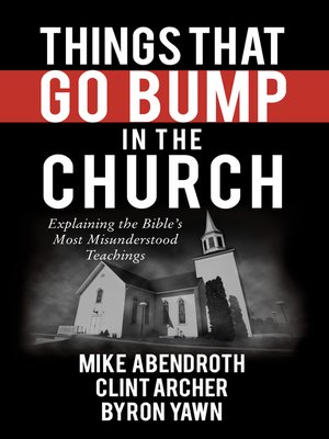 cover image of Things That Go Bump in the Church